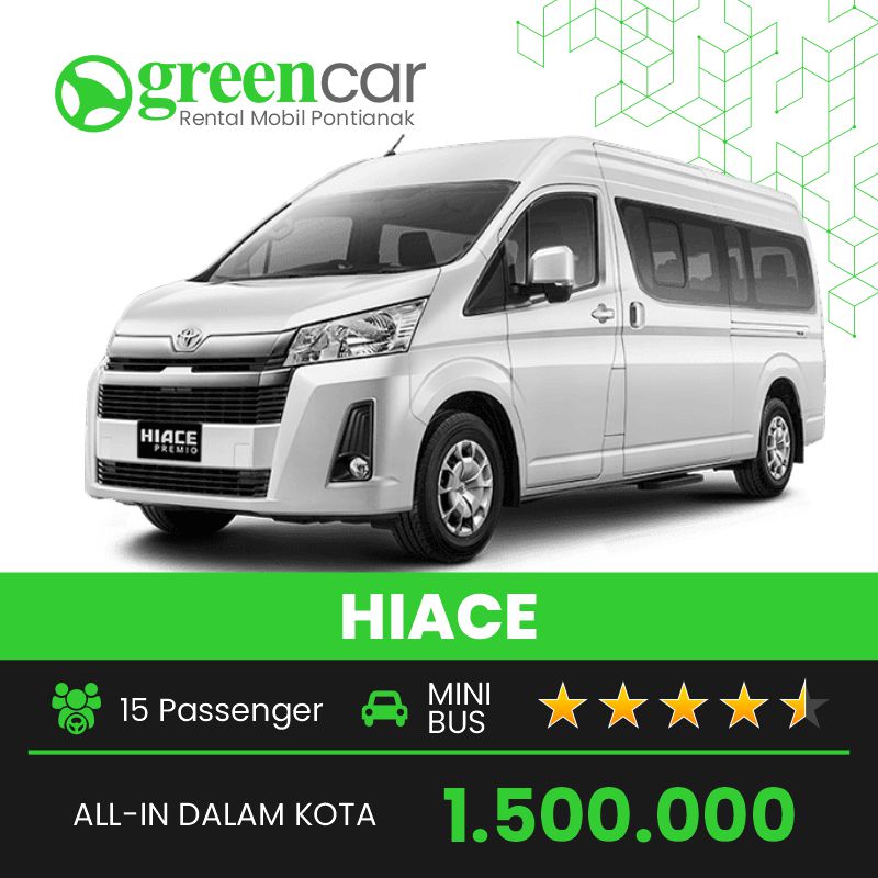 GreenCar Rental Mobil Pontianak Terbaik Terdepan Terpercaya 0811-5710-511