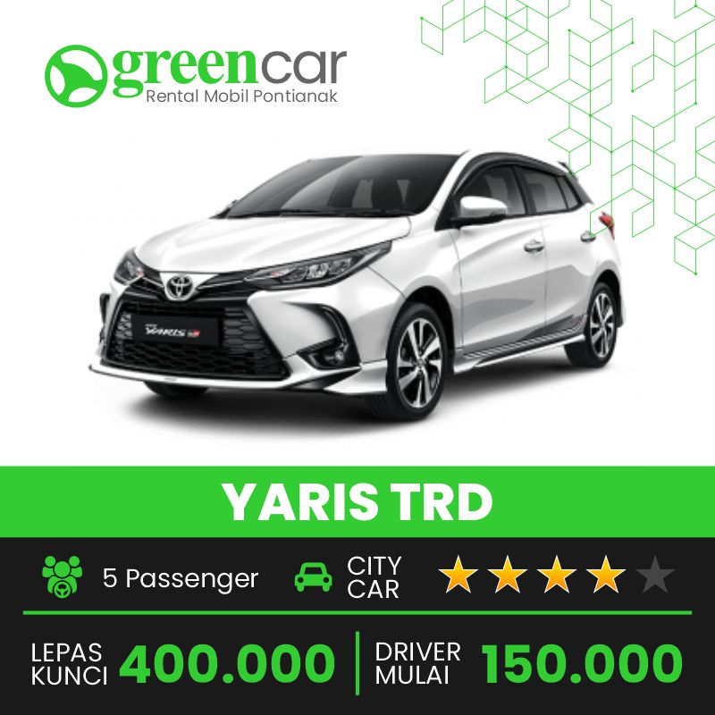 GreenCar Rental Mobil Pontianak Terbaik Terdepan Terpercaya 0811-5710-511